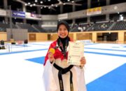 Atlet Sumbar Ressya Faolingga Sumbang Emas untuk Indonesia di Kejuaraan Taekwondo Internasional Osaka 2026