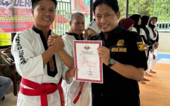 Coaching Clinic Tarung Derajat Digelar di UNP, Persiapan Hadapi Porprov 2026