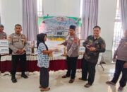 Jumat Berkah, Polsek Kamang Baru Salurkan 50 Paket Sembako untuk Warga Sungai Lansek