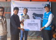Dari Insan PLN untuk Sesama, Tebar Berkah Daging Hadirkan Senyum Warga Huntara Gunung Omeh