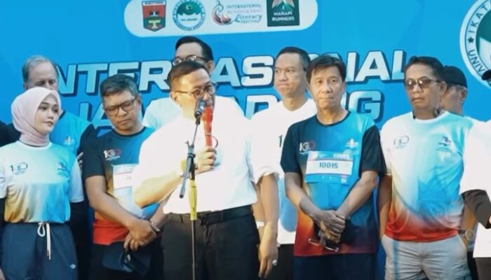 Evi Yandri Hadiri Jam Gadang Fun Run 2026, Peringatan Seabad Ikon Kebanggaan Sumbar